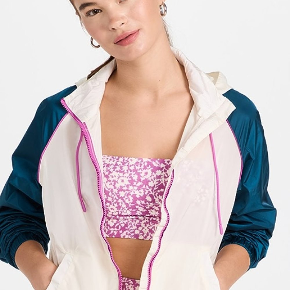 Sincerely Jules by Bandier Nash Colorblock Rain Jacket